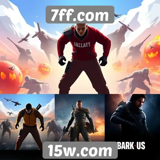 Oferta de jogos disponíveis no site 7ff.com